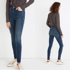 MADEWELL 10" High-Rise Roadtripper Supersoft Jeans in Playford Wash Sz 27